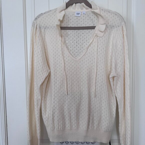 Gap Eyelet Knit Top - Picture 1 of 5